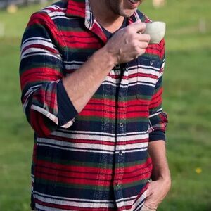 Tailor Vintage Heavy Twill Flannel Work Shirt/Jacket - M